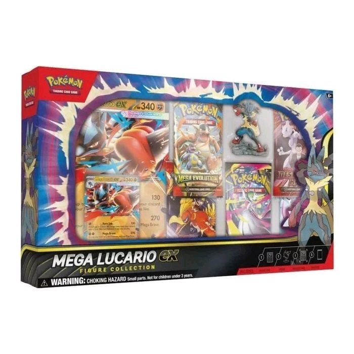 Pokémon TCG: Mega Lucario ex Figure Collection