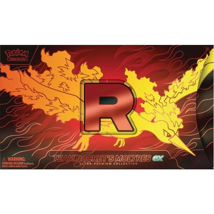 Pokemon TCG: Team Rocket Moltres Ex Ultra Premium