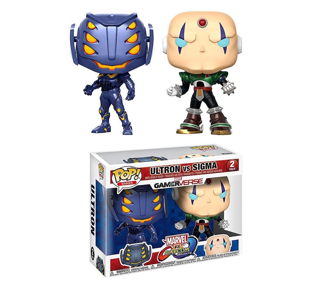 Funko POP! Marvel VS Capcom - Ultron vs Sigma - GAMESQ8.com