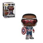 Funko POP! Marvel Falcon And The Winter Soldier Sam Wilson - Captain America - GAMESQ8.com