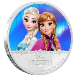 Disney Frozen Elsa Anna Characters Silver Plated Collectible Gift Coin Set - GAMESQ8.com