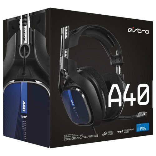 ASTRO A40 TR Gaming Headset - Black - GAMESQ8.com