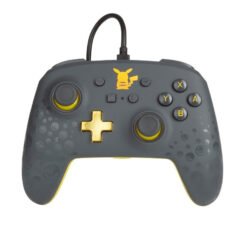 PowerA Enhanced Wired Controller For Nintendo Switch – Pikachu Grey - GAMESQ8.com