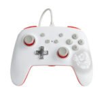 PowerA Enhanced Wired Controller For Nintendo Switch – Mario White - GAMESQ8.com