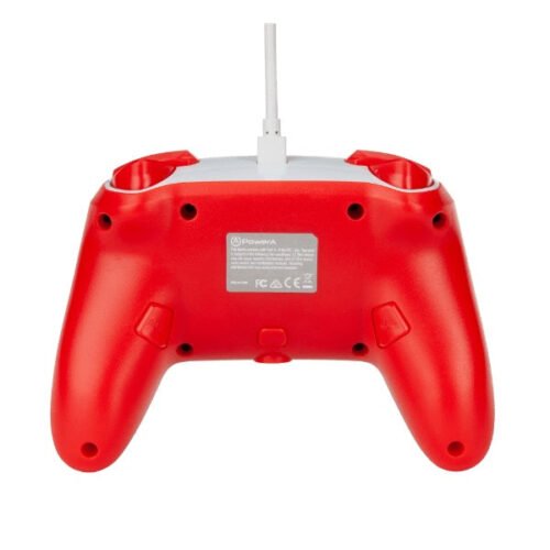 PowerA Enhanced Wired Controller For Nintendo Switch – Mario White - GAMESQ8.com