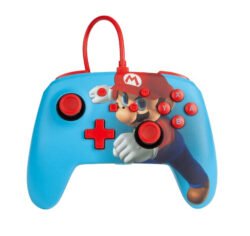 PowerA Enhanced Wired Controller For Nintendo Switch – Mario Punch - GAMESQ8.com