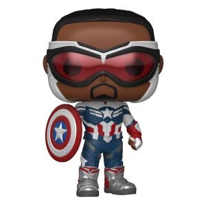 Funko POP! Marvel Falcon And The Winter Soldier Sam Wilson - Captain America - GAMESQ8.com