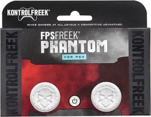 KontrolFreek Phantom for PS4/PS5- White - GAMESQ8.com