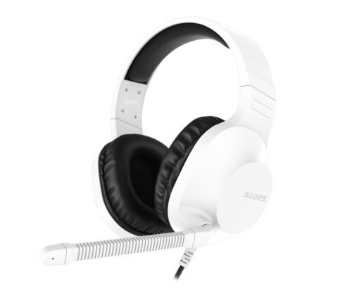 SADES: Spirit SA-721 - Gaming Headset (White) - GAMESQ8.com