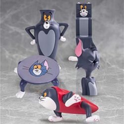 Tom and Jerry Funny Silly Cat Shaped Tom Collectible Figure Mod - GAMESQ8.com