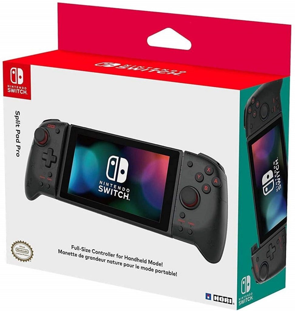 HORI - Nintendo Switch Split Pad Pro (Translucent Black) - GAMESQ8.com