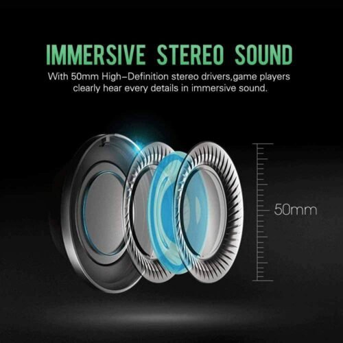 SADES Spirits 3.5mm Stereo Gaming Headphones - Cyan - GAMESQ8.com