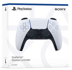 PS5 DualSense Wireless Controller - White - GAMESQ8.com