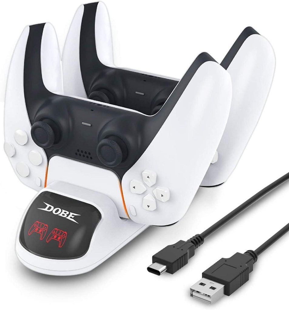 DOBE - Charging Dock for PS5 Controllers - GAMESQ8.com