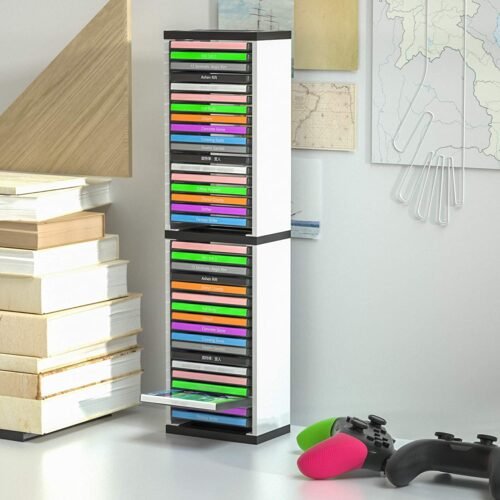 Storage Tower for 36 Games Cases - GAMESQ8.com