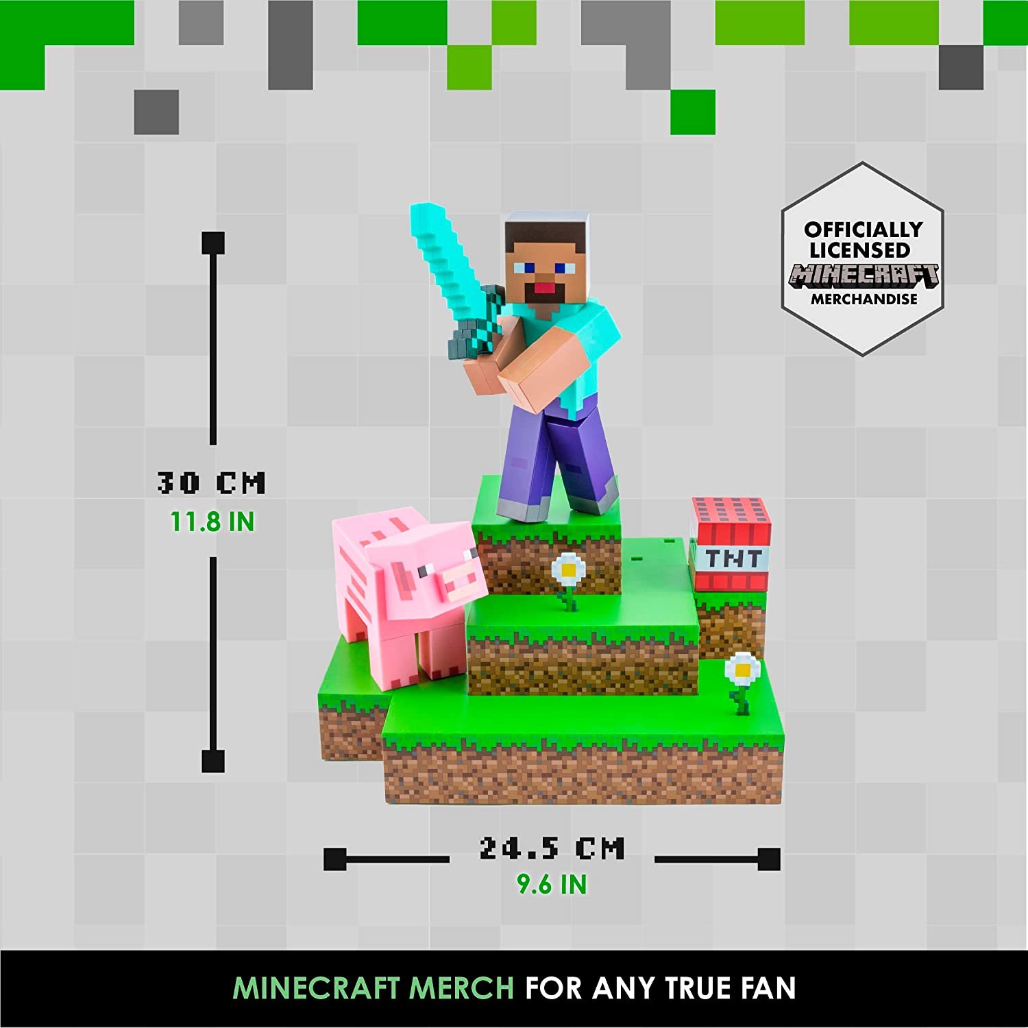 Paladone - Minecraft Logo Light - veilleuse Figurine
