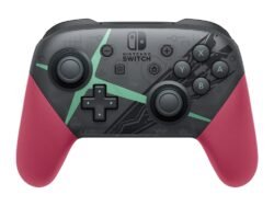 Nintendo Switch Pro Controller - Xenoblade Chronicles 2 Edition - GAMESQ8.com