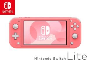 Nintendo Switch Lite - Coral - GAMESQ8.com