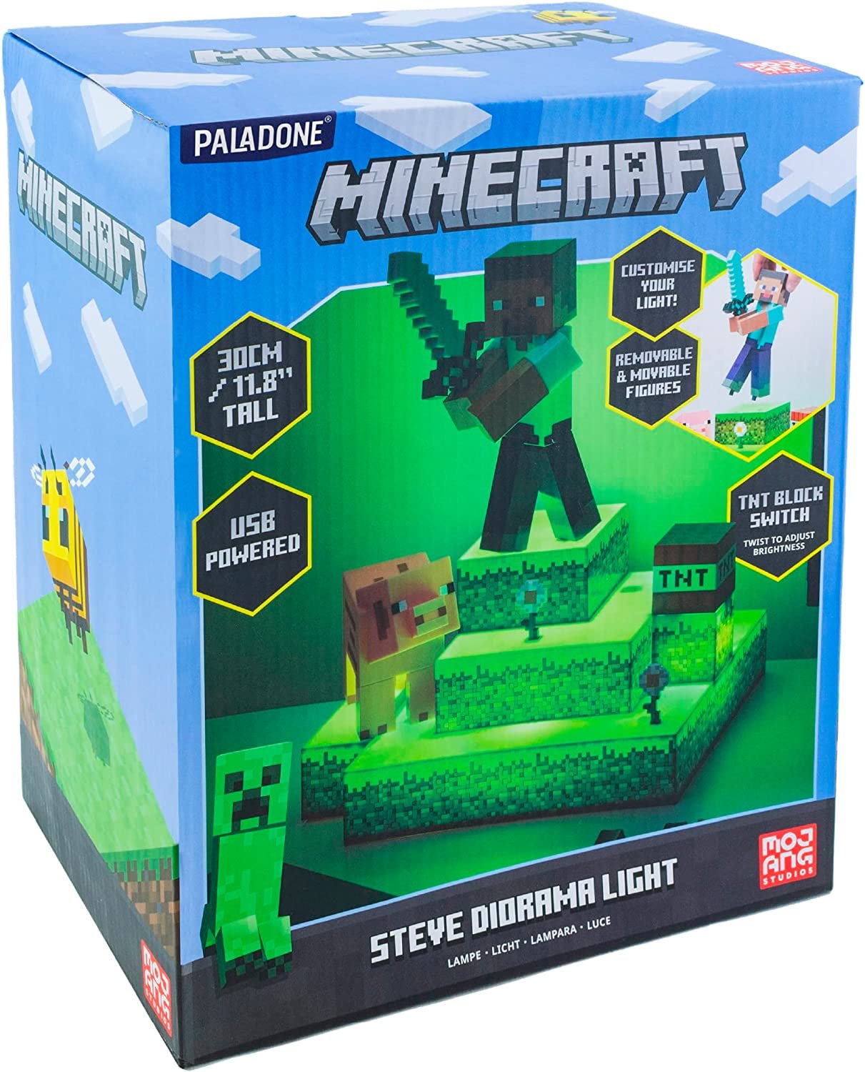 Paladone - Minecraft Logo Light - veilleuse Figurine