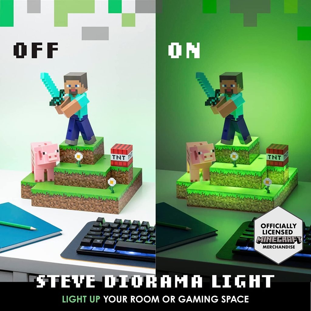 Minecraft · Minecraft Creeper (Lampada) (MERCH)