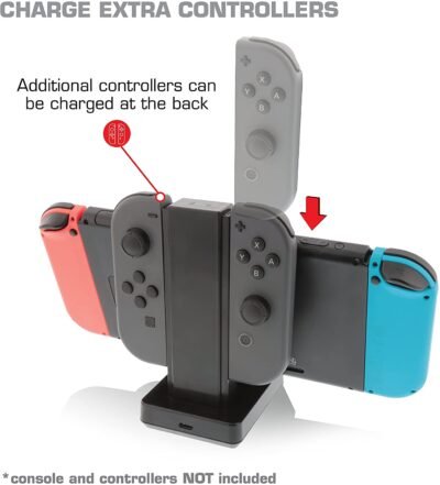 Nyko Charge Base for Nintendo Switch - GAMESQ8.com