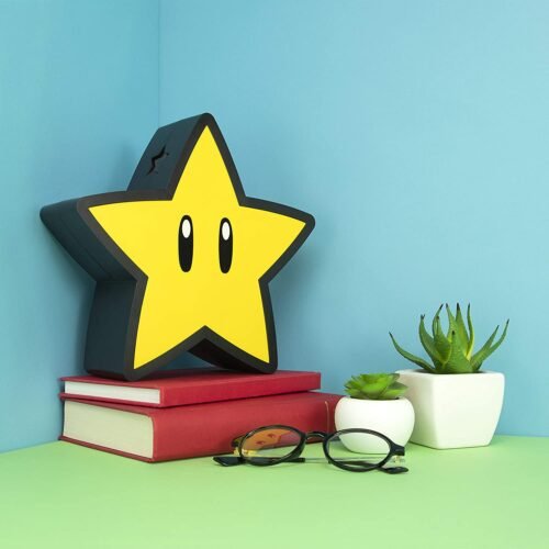 Paladone Star Projection | Super Mario Bros Collectable Mood Light - GAMESQ8.com