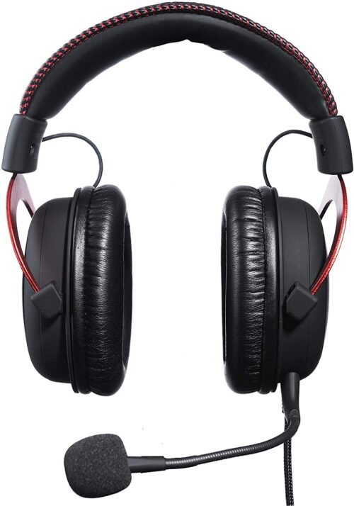 HyperX Cloud II - Gaming Headset, 7.1 Surround Sound (Black/Red) - GAMESQ8.com