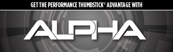 Alpha black kontrolfreek performance thumbstick controller joystick ps4 xbox one