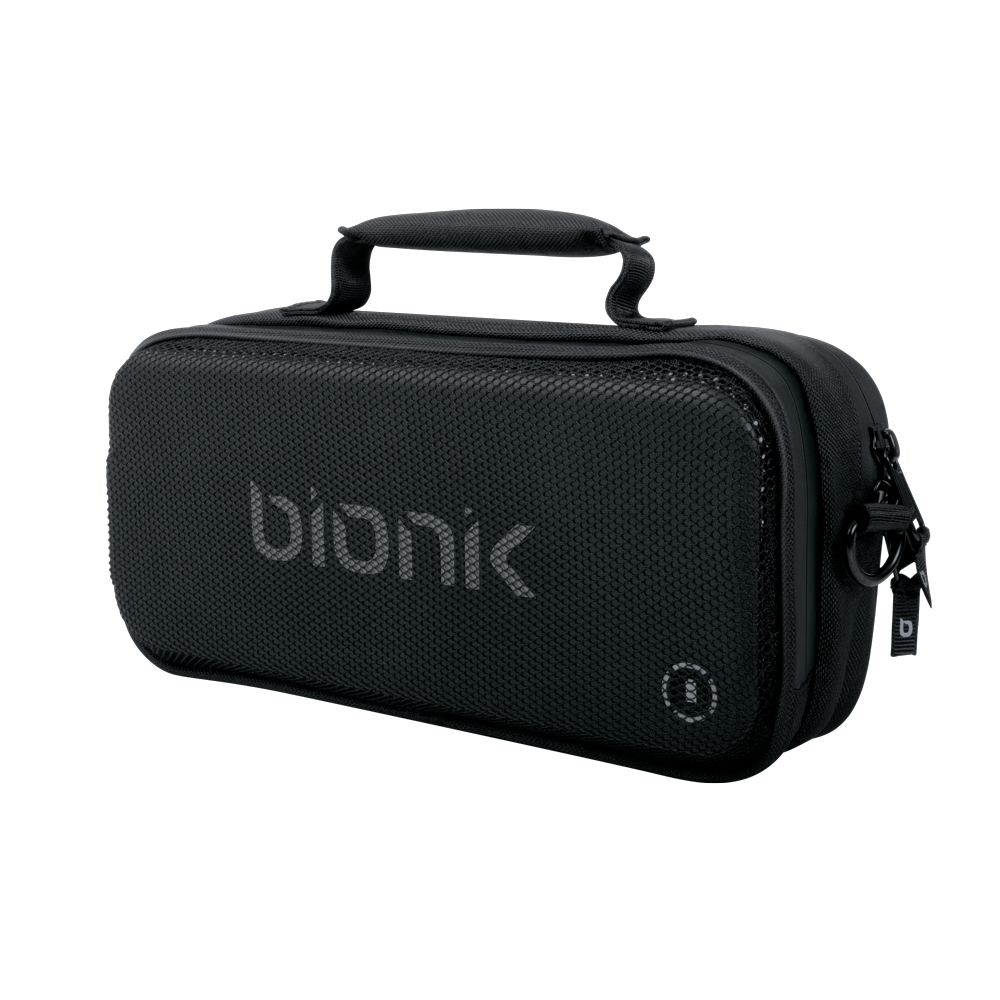 Bionik Power Commuter™ - Travel Case with 10,000 mAh Battery Pack - Compatible with Nintendo Switch™ and Switch Lite™ - GAMESQ8.com