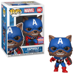 Funko POP: Marvel Year of the Shield - Captain America Capwolf - GAMESQ8.com