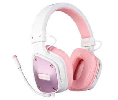 Sades: DPower SA-722 - Gaming Headset (Pink) - GAMESQ8.com