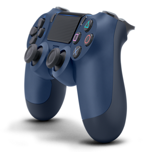 PS4 DualShock 4 Wireless Controller - Midnight Blue - GAMESQ8.com