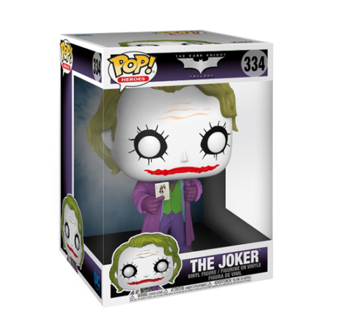 Funko Pop Heroes: DC Comics The Joker - 10" Super Sized Vinyl Figure - GAMESQ8.com