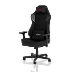 Nitro Concepts X1000 - Black Gaming chair - GAMESQ8.com