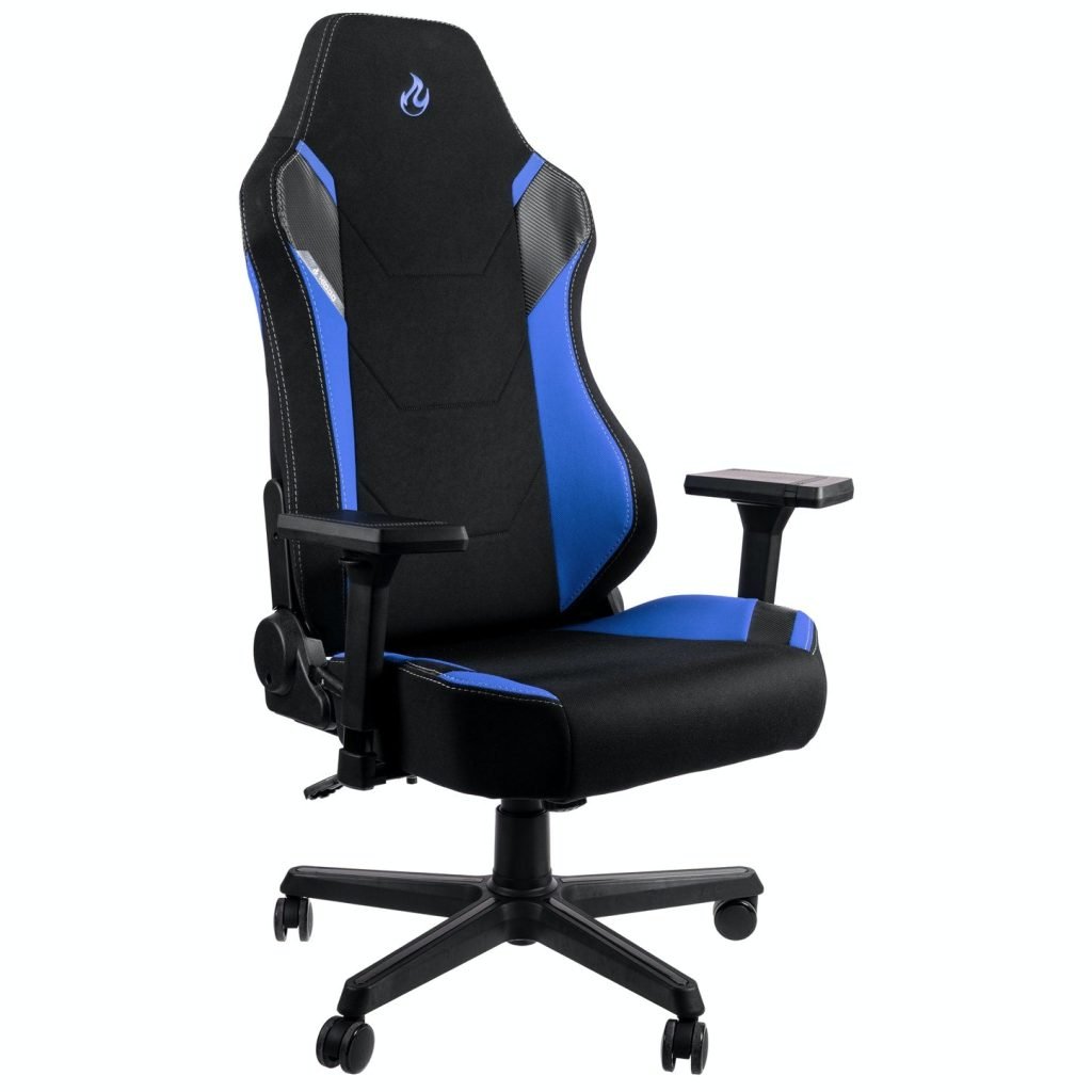 Nitro Concepts X1000 - Black/Blue Gaming chair - GAMESQ8.com