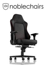 Noblechairs HERO Gaming Chair - Black/Red - GAMESQ8.com