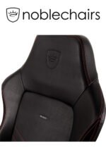 Noblechairs HERO Gaming Chair - Black/Red - GAMESQ8.com