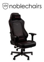 Noblechairs HERO Gaming Chair - Black/Red - GAMESQ8.com