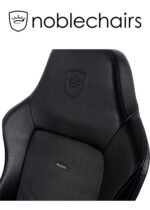 Noblechairs HERO Gaming Chair - Black/Blue - GAMESQ8.com