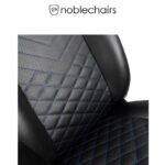 Noblechairs ICON Gaming Chair - Black/Blue - GAMESQ8.com