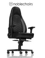 Noblechairs ICON Gaming Chair - Black - GAMESQ8.com