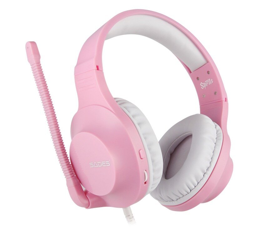 SADES: Spirit SA-721 - Gaming Headset (Pink) - GAMESQ8.com