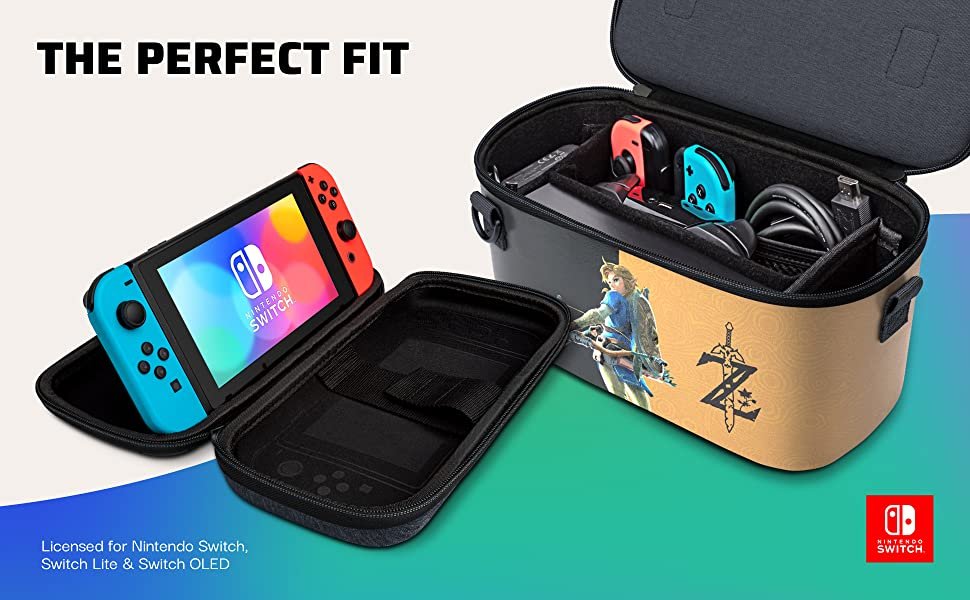 Fits your Nintendo Switch console, controllers, and more!