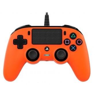 Nacon Compact Controller For PS4 - Orange - GAMESQ8.com
