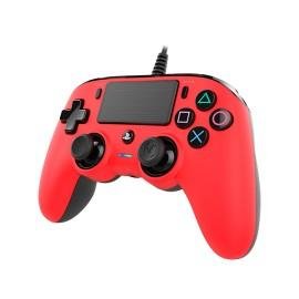 Nacon Compact Controller for PS4 - Red - GAMESQ8.com