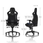 Noblechairs EPIC Series - Black/Blue - GAMESQ8.com