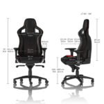 Noblechairs EPIC Series - Black/Red - GAMESQ8.com