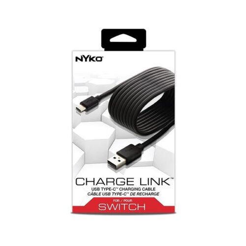 NYKO Charge Link USB Type-C 2.5 Cm - Nintendo Switch - GAMESQ8.com