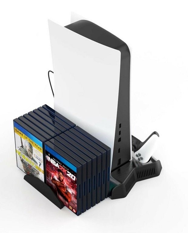 kjh charging stand with cooling fan ps5