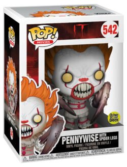 Funko POP: Movies - PennyWise With Spider Legs - Glow In The Dark - GAMESQ8.com